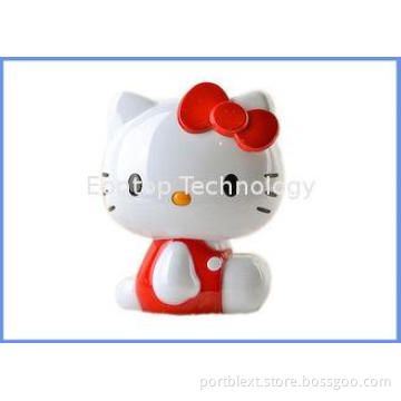 11000mAH Hello Kitty Power Bank Lovely Backup Battery Charg